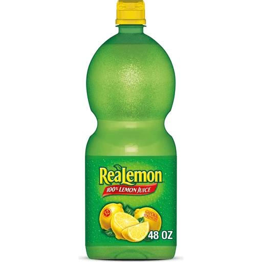 ReaLemon 100% Lemon Juice, 48 fl oz bottle | Lemon Juice & Lemonade |  Fairview Food Market