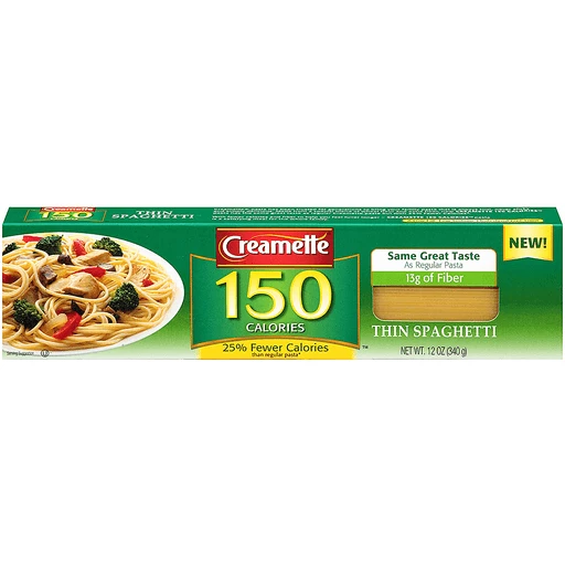 Creamette® Thin Spaghetti Pasta 12 oz. Box | Pantry | Valli Produce -  International Fresh Market