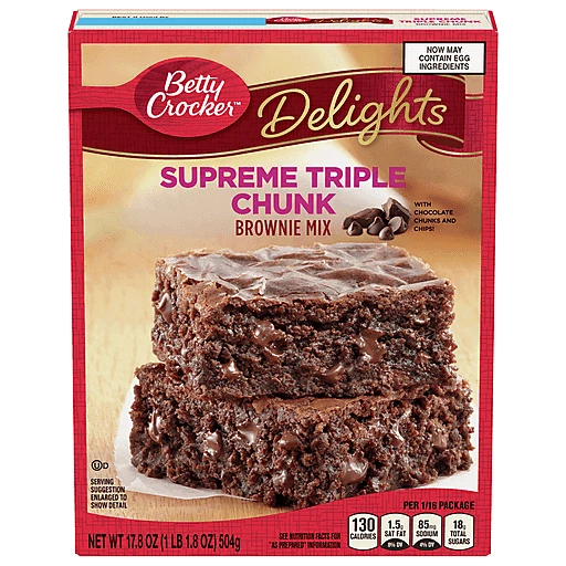 Crocker Brownie Mix, Supreme Triple 17.8 | & Treats | Sedano's Supermarkets