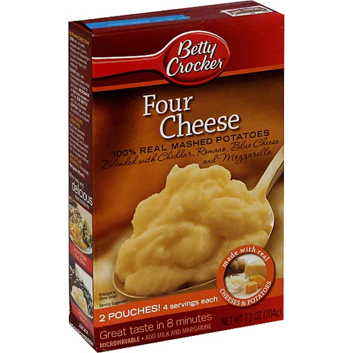 Betty Crocker 100% Real Potatoes, Four Cheese | Hot Food and Prepared | Oak Point