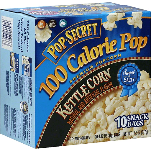 in beroep gaan band Beoordeling Pop Secret 100 Calorie Pop Popcorn, Premium, Kettle Corn | Popcorn | Valli  Produce - International Fresh Market