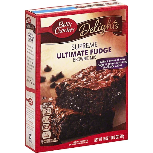 Stige elektrode Generalife Betty Crocker Delights Supreme Ultimate Fudge Brownie Mix | Brownie Mix |  Superlo Foods
