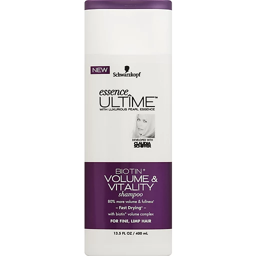 toediening rijm Banzai Schwarzkopf Essence UltIme™ Biotin+ Volume & Vitality Shampoo 13.5 fl. oz.  Bottle | Health & Personal Care | Bassett's Market