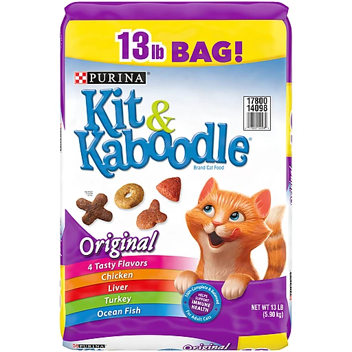 Purina Kit & Kaboodle Dry Cat Food, Original - 13 lb. Bag | Cat Food |  Carlie C's