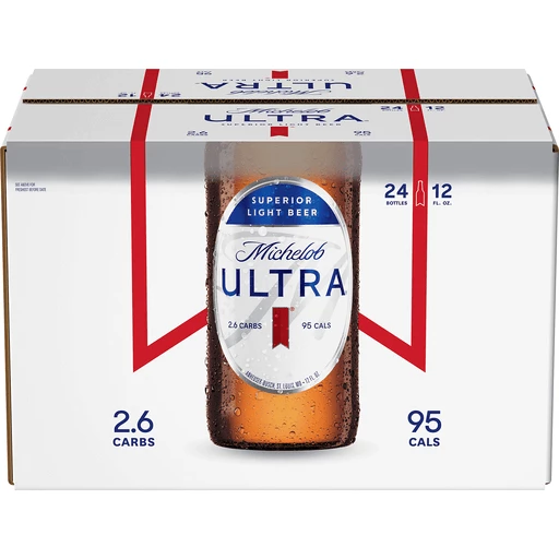 Michelob Ultra® Light Beer, 24 fl. oz. Bottles | Beer | Ptacek's IGA
