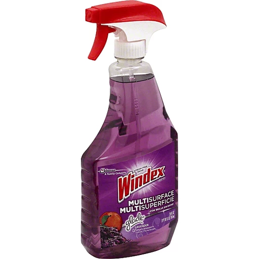 Windex MultiSurface Cleaner, Glade Lavender Blossom | Glass Cleaners | Harvest Fare