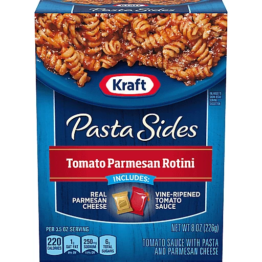 Kraft Pasta Sides Tomato Parmesan Rotini 8 oz. Box | Pasta & Noodle Dinner  Kits | Martins - Emerald