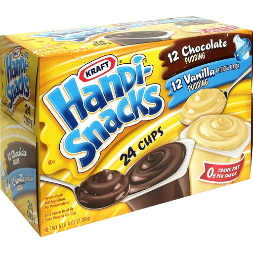 Handi Snacks Handi-Snacks Pudding, Chocolate, Vanilla | Pudding & Gelatin | Piggly Wiggly