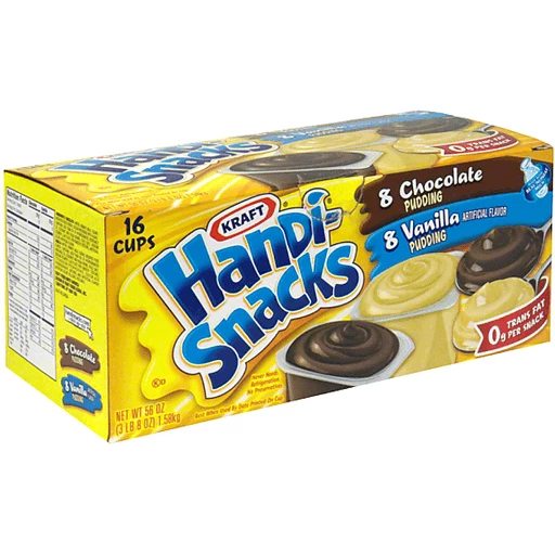 Snacks Pudding Cups, Chocolate & Vanilla | & | Foods NC