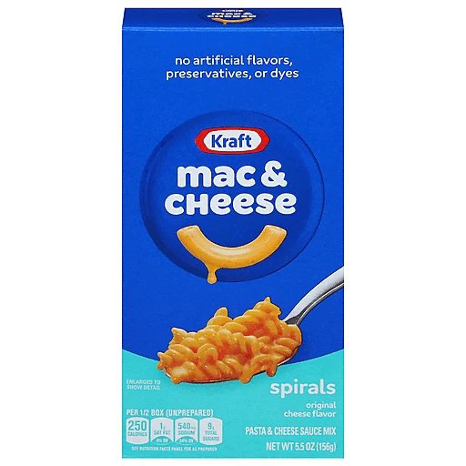 Kraft Original Flavor Macaroni & Cheese Sauce Mix Family Size