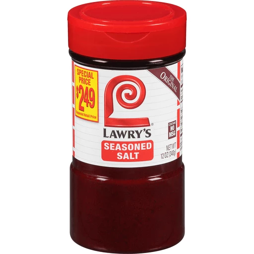 Lawry's Seasoned Salt, 12 Oz, Salt & Pepper