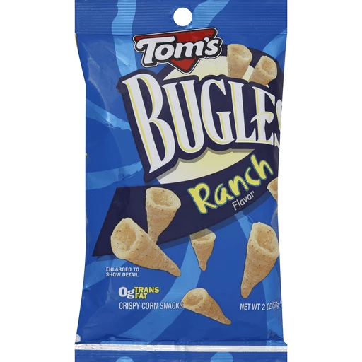 Bugles Corn Snacks, Crispy, Ranch | Snacks, Chips & Dips | Foodtown