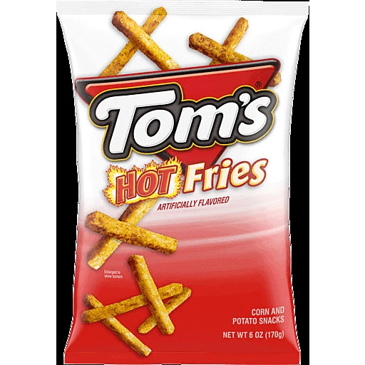 Hot Fries Flavored Corn and Potato Snacks 6.000 oz | Corn | DeLaune's Supermarket