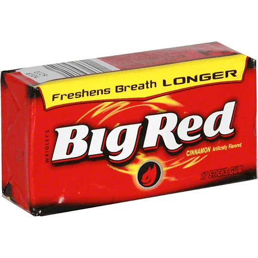 ingen forbindelse Milepæl bestemt Big Red Gum, Cinnamon | Chewing Gum | Sureway Supermarket