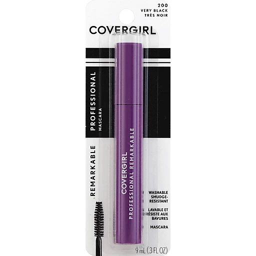 Professional Remarkable Covergirl Professional Remarkable Waterproof Mascara Very Black 0.3 Fl | Lipstick Lip Gloss | Russ's Market