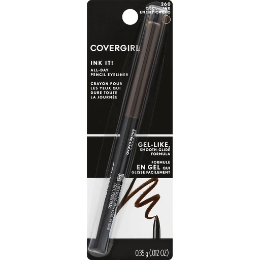 Covergirl Ink It! Pencil Eyeliner, All Day, Cocoa Ink 260 | Cosmetics | D&W Market