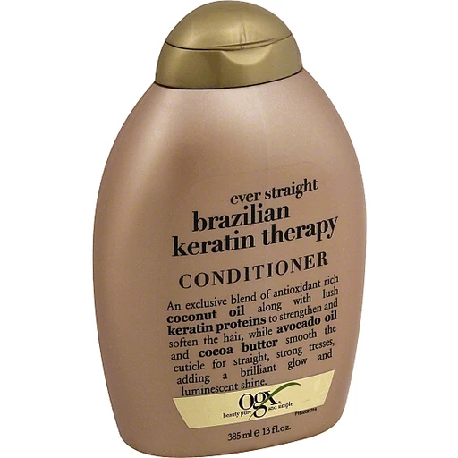 OGX Keratin Therapy Conditioner, Ever Straight | Shampoo Superlo