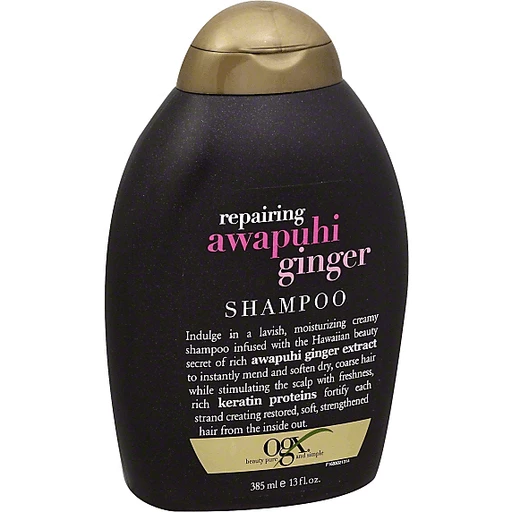 Ogx® Repairing Awapuhi Ginger Shampoo Fl. Oz. Squeeze Bottle | | Honeoye Falls Market Place