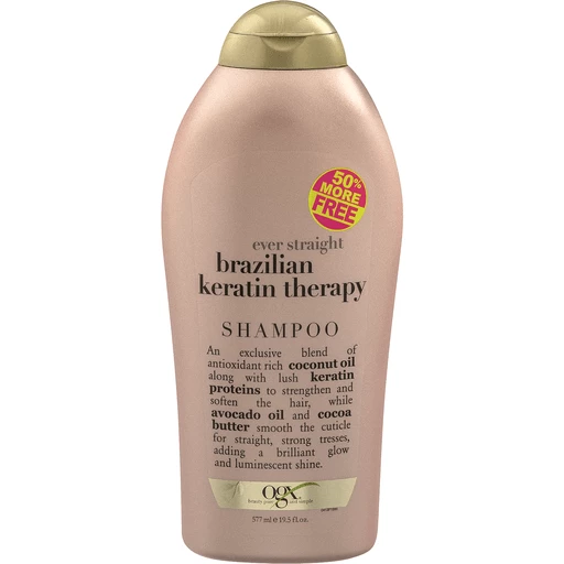 OGX Ever Straight Brazilian Keratin Therapy Shampoo | | Valli Produce - Fresh Market