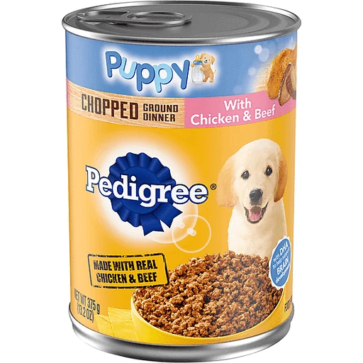 Pedigree Puppy Chicken Beef Dinner Dog Food | Wet Dog & Puppy | Big Y Foods