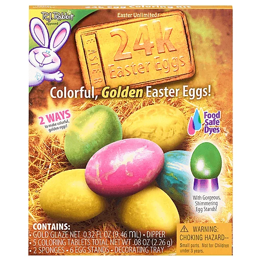 Gold Egg Decorating Kit | Easter | VG\'s Grocery