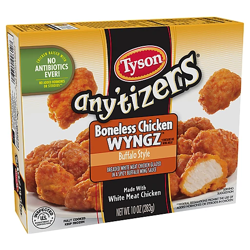 Tyson® Boneless Chicken Bites, 10 oz. (Frozen) | Meat Edwards Food Giant