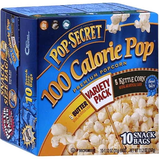 bevind zich Chemicaliën output Pop Secret 100 Calorie Pop Popcorn, Premium, Variety Pack, Butter/Kettle  Corn | Popcorn | Valli Produce - International Fresh Market
