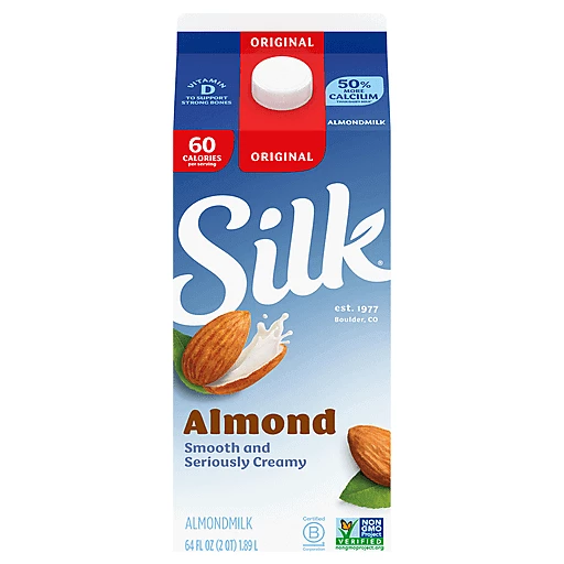 Almondmilk, Original 64 fl oz | Half & Half Walt's Food Centers