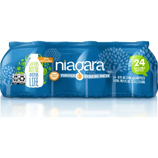 Niagara 32-Pack 16.9-fl oz Purified Bottled Water