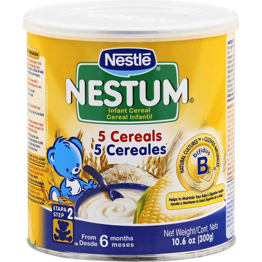 Nestle Nestum Infant Cereal , Wheat and Honey, 10.6 Ounce (Pack of 1)