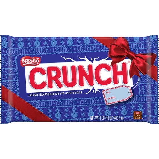 CRUNCH Candy Bar 1 lb. Wrapper | Packaged Candy | Ron's Supermarket
