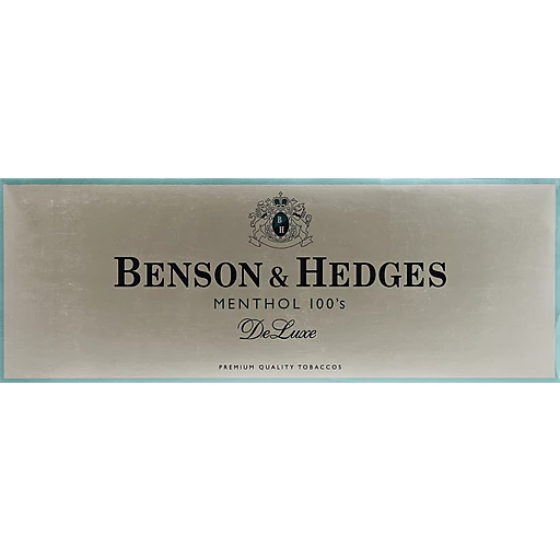 Airfield spektrum rangle Benson & Hedges Cigarettes, De Luxe, Menthol, 100's, Flip-Top Box | Tobacco  | Sun Fresh