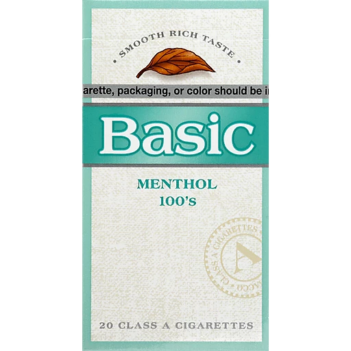 Viewer Adskillelse Fritid Basic Cigarettes, Menthol Silver Pack 100's, Flip-Top Box | Cigarettes |  Price Cutter