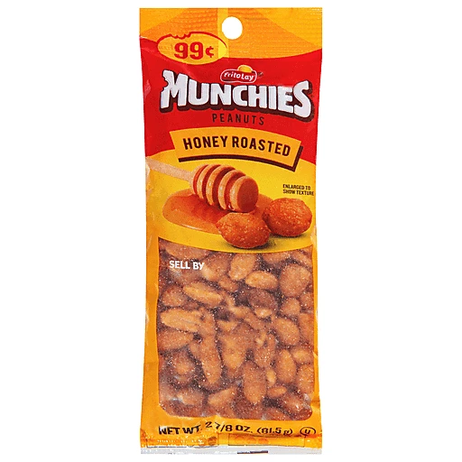 Frito Lay Peanuts, Honey Roasted 2.87 oz, Mixed Nuts