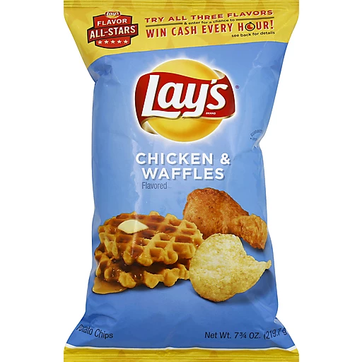 Lay's Potato Chips, Limon Flavor, 7.75 oz Bag