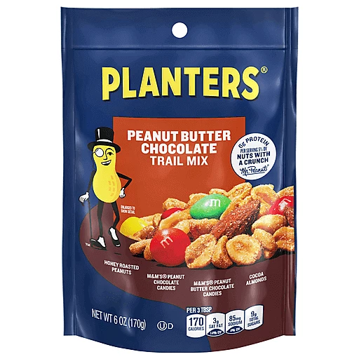Planters Peanut Butter Chocolate Trail Mix 6 | Nuts | D&W Fresh Market