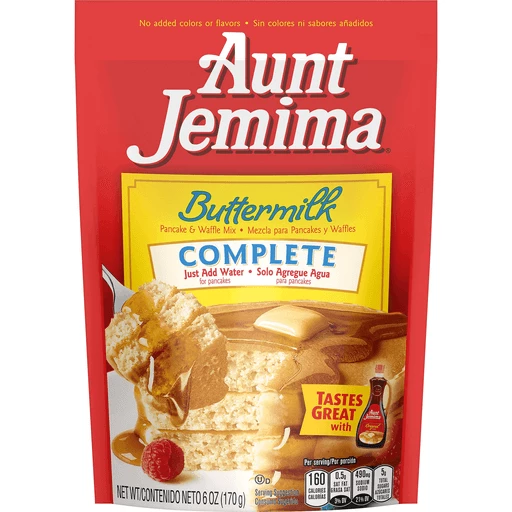 Aunt Jemima Complete Pancake & Waffle Mix Buttermilk 6 Oz | Pancake Mixes &  Syrup | Riesbeck