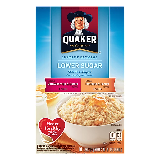 Quaker Oats Peaches And Cream Nutrition | Besto Blog