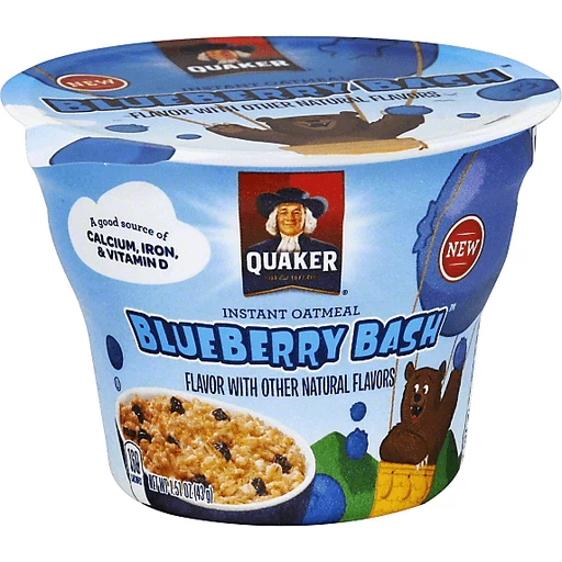 Quaker Oatmeal, Instant, Blueberry Bash