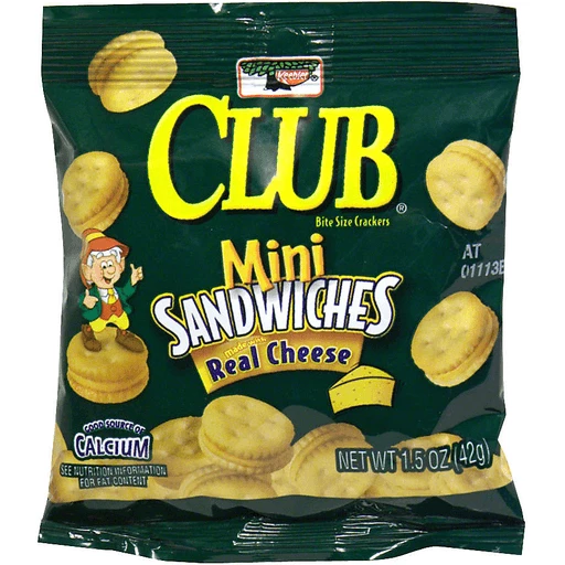 Club Crackers, Bite-Size, Mini Sandwiches, Cheese | Shop | Foodtown