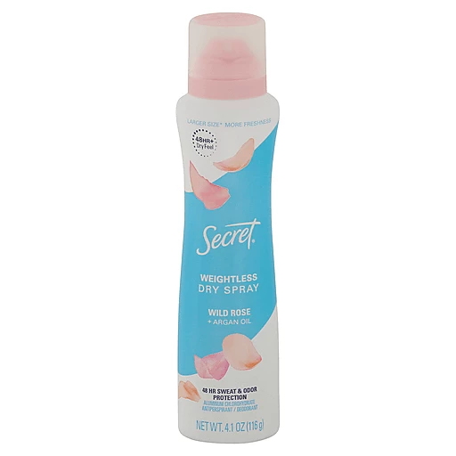 Secret Dry Spray Wild + Oil Antiperspirant/Deodorant 4.1 Oz | Deodorant & Personal Scents | D&W Market