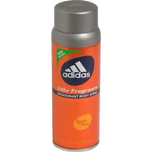 El otro día Arena Almuerzo Adidas 24hr Fragrance Deodorant Body Spray, Sport Fever | Shop | Superlo  Foods
