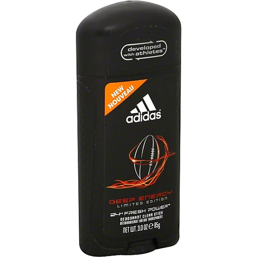 Stiptheid partner Jeugd Adidas Deodorant Clear Stick, Deep Energy | Deodorants & Antiperspirants |  Superlo Foods