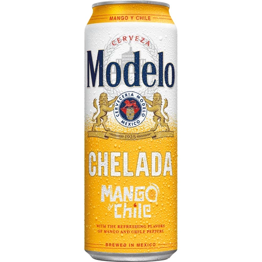 Modelo Chelada Mango y Chile Mexican Import Flavored Beer, 24 fl oz Can,  % ABV | Import Beer | Festival Foods Shopping