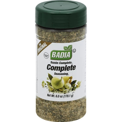 Badia Complete Seasoning 6oz  Internet Spices, Rubs, Sauces and