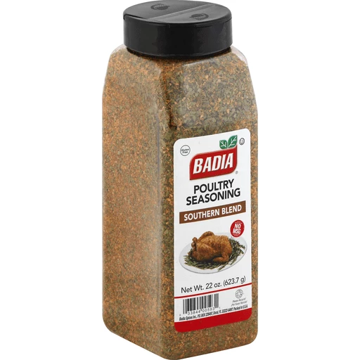 Poultry Seasoning Southern Blend - 22 oz - Badia Spices