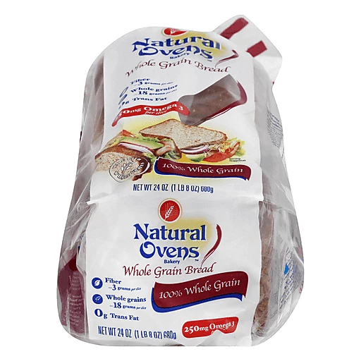 Natural Ovens Bakery Whole Grain Bread 24 oz | Multi-Grain & Whole Wheat  Bread | Festival Foods Shopping