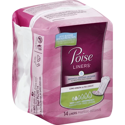 Poise Liners Very Light Absorbency