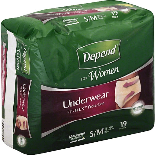 Depend® FIT-FLEX® Underwear for Women - Maximum Absorbency (S/M/L