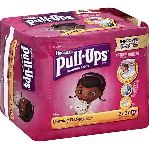 Pull-Ups Learning Designs Potty Training Pants for Girls, 2T-3T